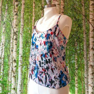 J. Crew Silky Racerback Print Cami